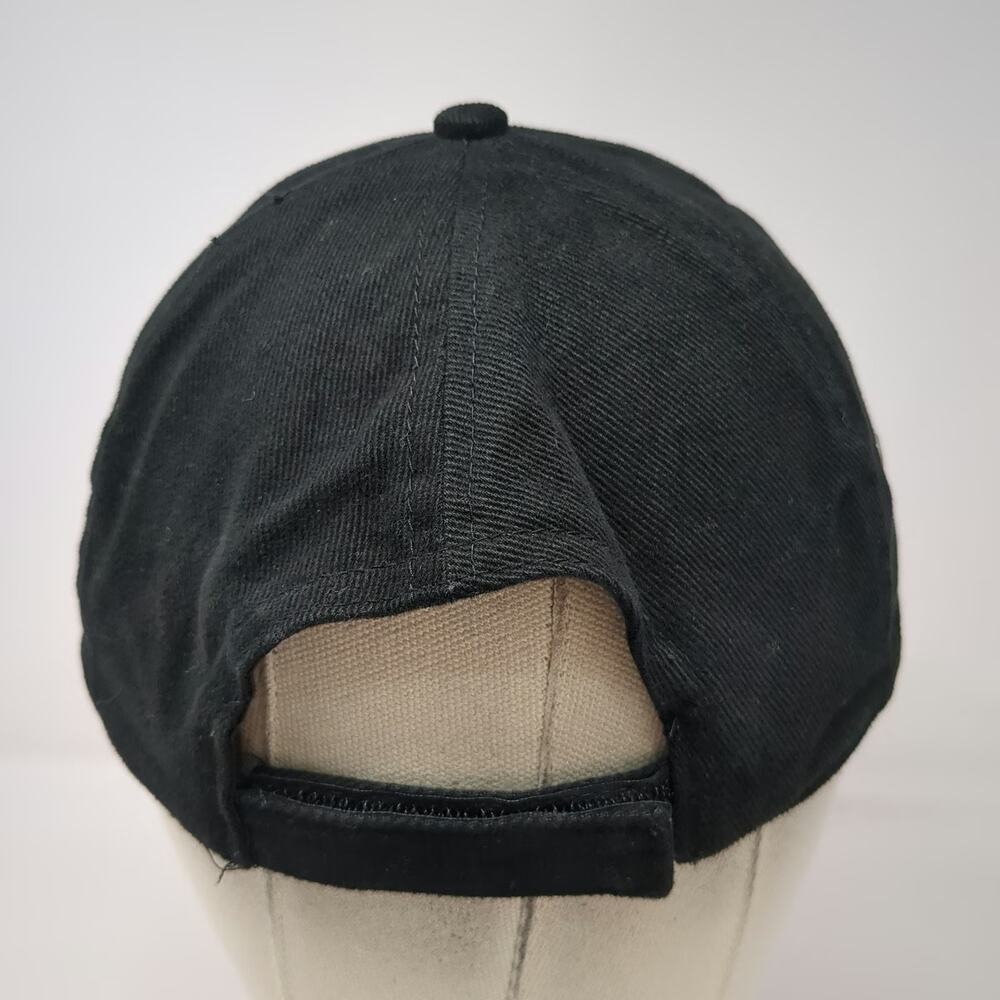 Archibald Apparel Group Baseball Cap Black Red One Size Sandwich Brim Logo Hat View 6